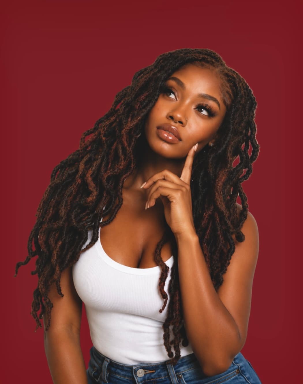 Ombre Wave Locs