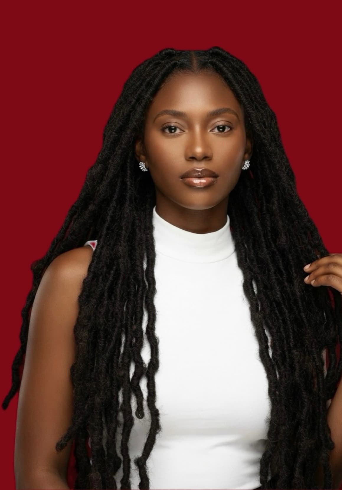 Ava Loc Extensions |Natural Finish